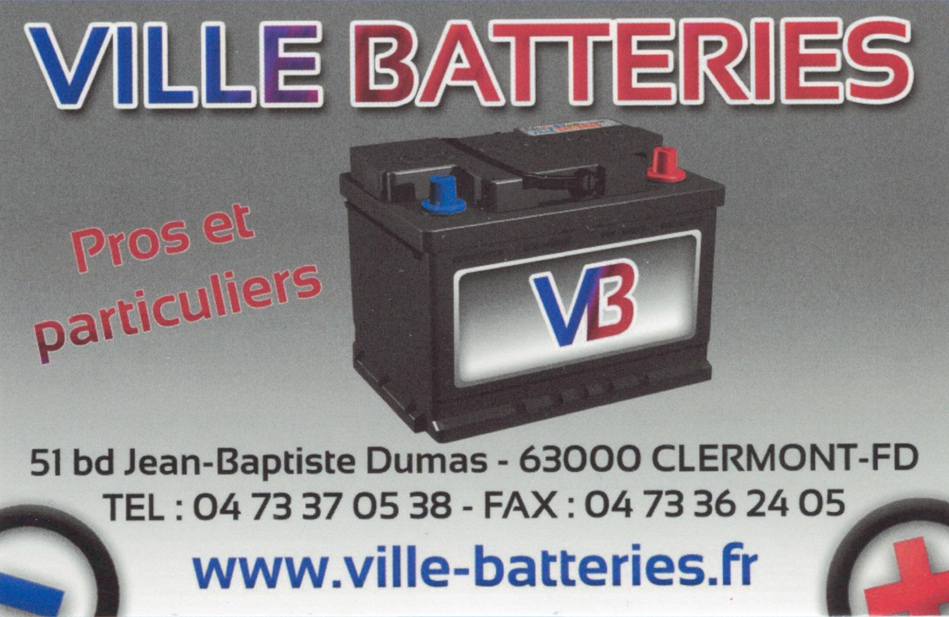 Ville batteries 2022