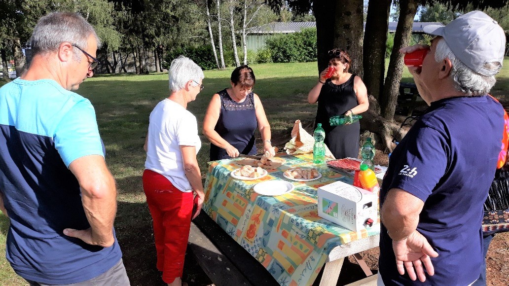 Notre sortie annuelle du 25 juillet 84 