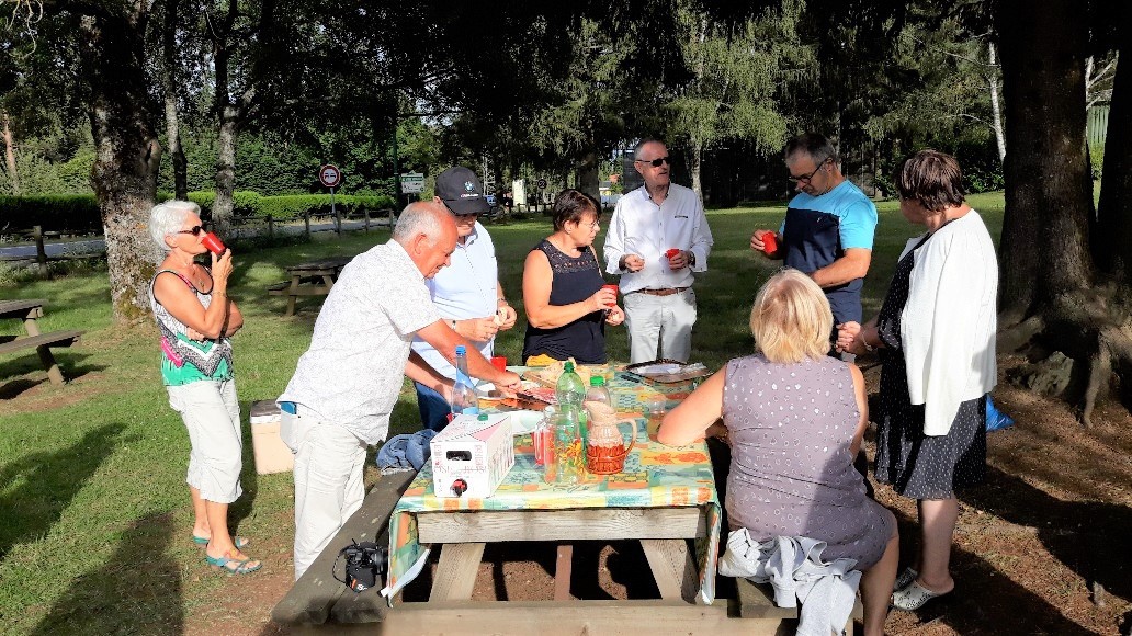 Notre sortie annuelle du 25 juillet 85 