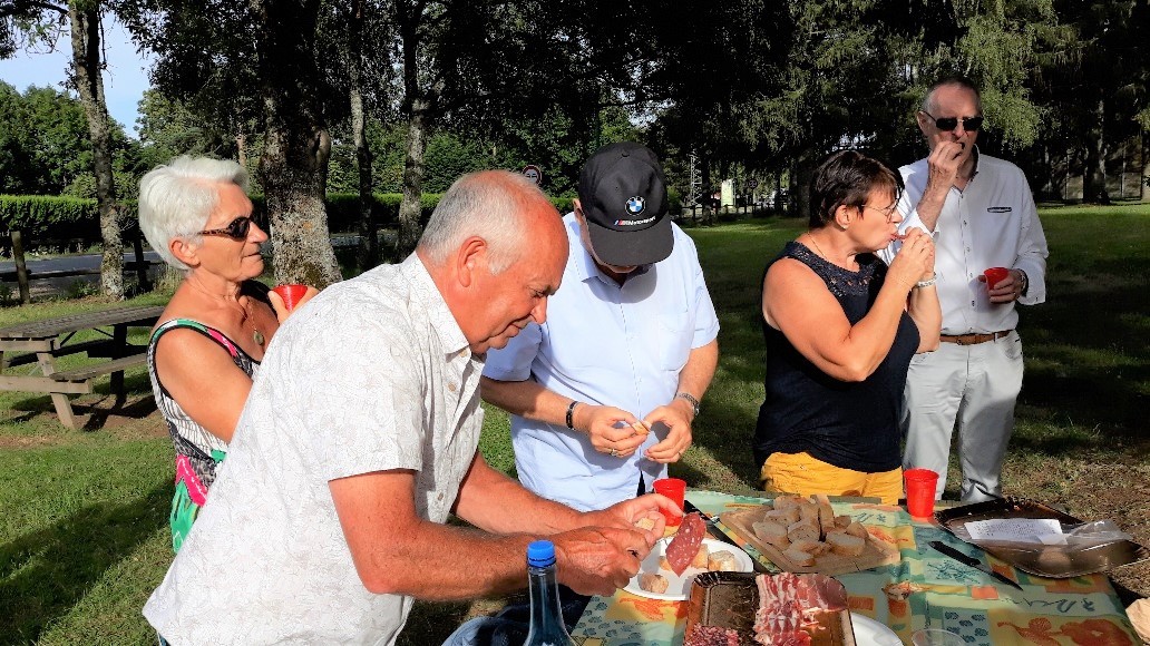 Notre sortie annuelle du 25 juillet 86 