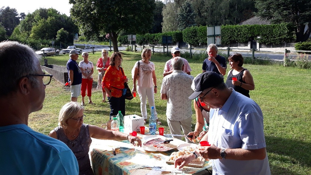 Notre sortie annuelle du 25 juillet 88 