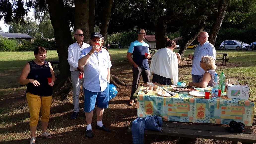 Notre sortie annuelle du 25 juillet 89 