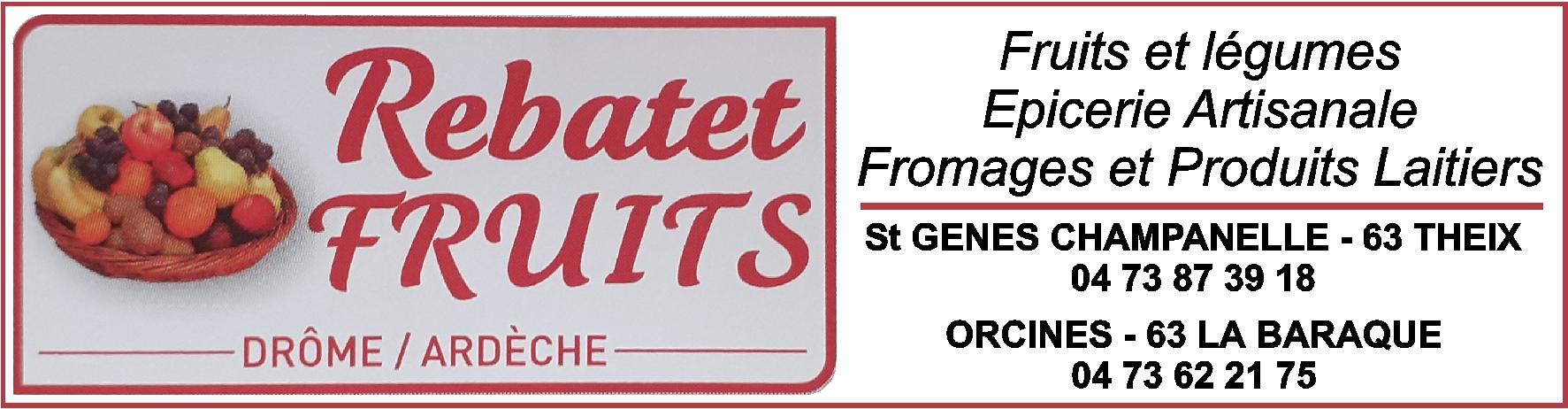 Rebatet fruits